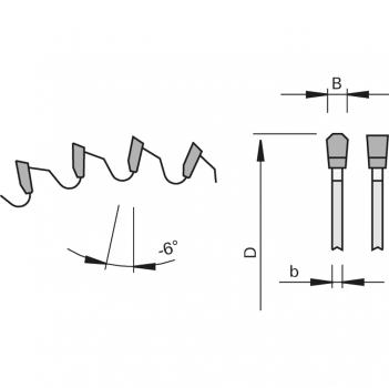 Stehle 58115002  HKS Parat-Kreissägeblatt Zeichnung